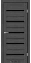 Межкомнатные двери ROXTON, PVC Renolit Ясен Граніт black